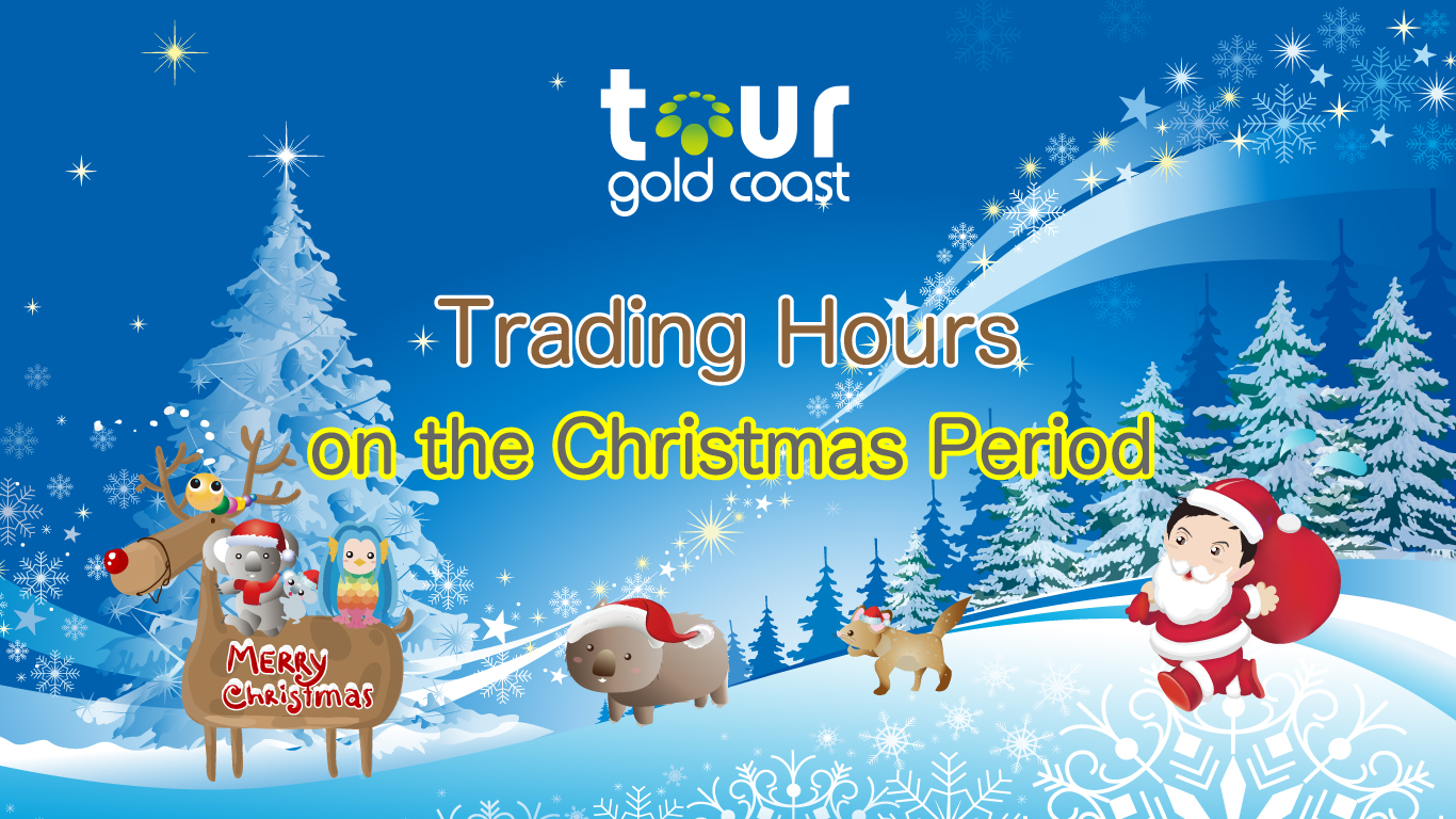 Trading Hours on the Christmas Period Tour Gold Coast
